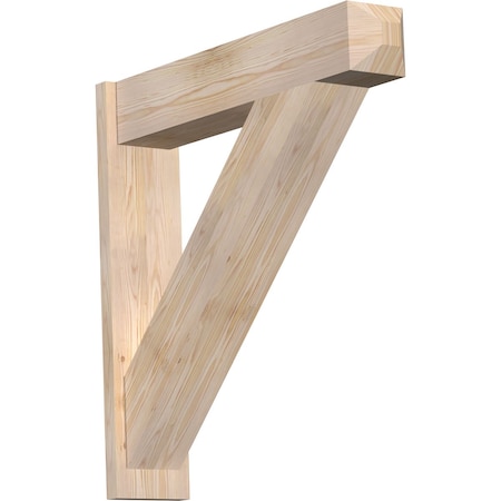 Ekena Millwork Traditional Craftsman Smooth Outlooker, Douglas Fir, 7 1/2"W x 36"D x 36"H OUT08X36X36TRA04SDF